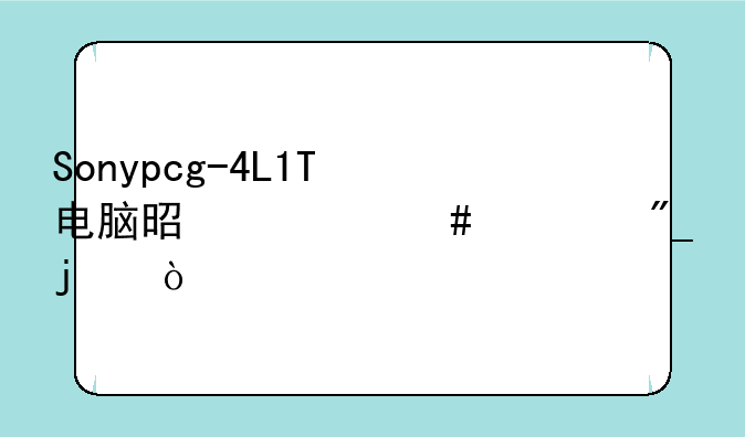 Sonypcg-4L1T电脑是什么系列的？