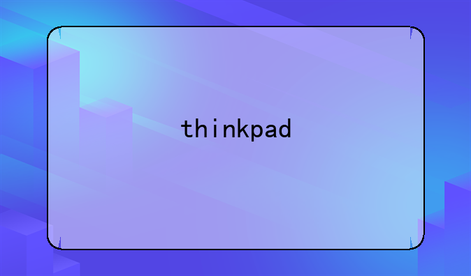 thinkpad