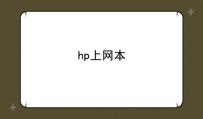 hp上网本