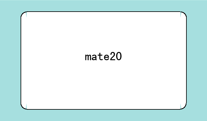 mate20