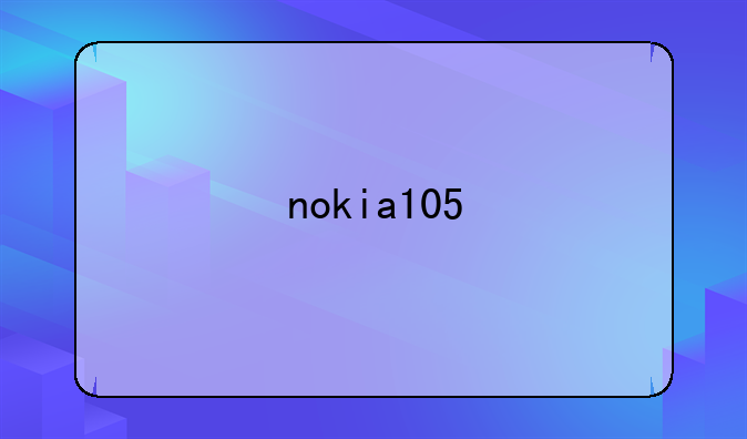nokia105
